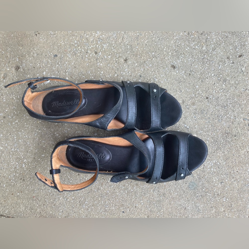 Madewell Jessie Gladiator Ankle Strap Leather Sandals 89016